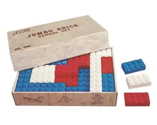 Jumbo Brick School Set Image