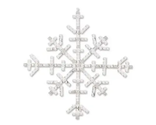 LEGO Snowflake Image