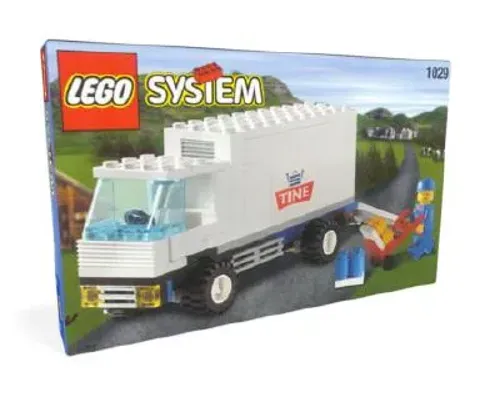 Milk Delivery Truck Image