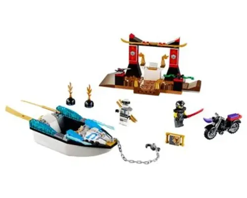 Zane's Ninja Boat Pursuit Image