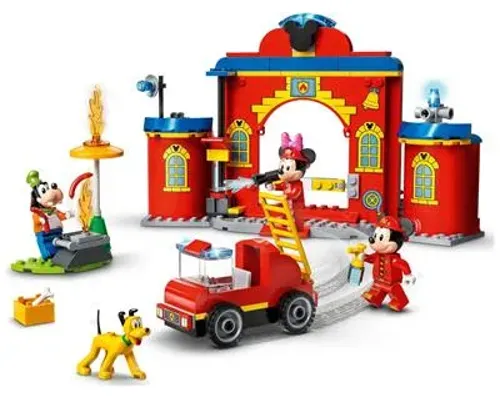 Mickey & Friends Fire Truck & Station Image