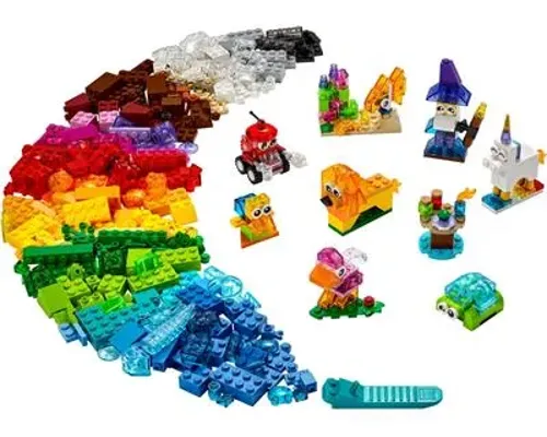 Creative Transparent Bricks Image