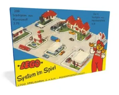 LEGO Town Plan Board, Large Plastic Image