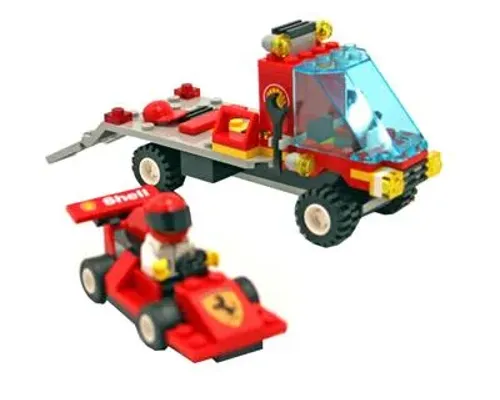 Shell Race Car Transporter Image