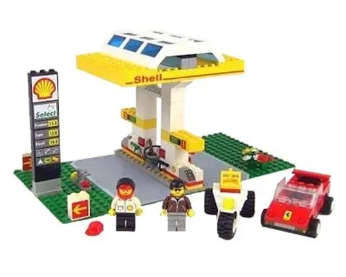 Shell Service Station Image