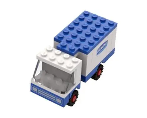 Danone Delivery Truck Image