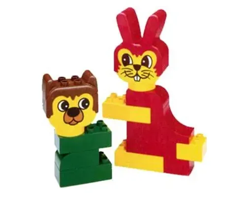 Rabbit and Bear Friend Image