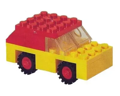 Red and Yellow Car Image