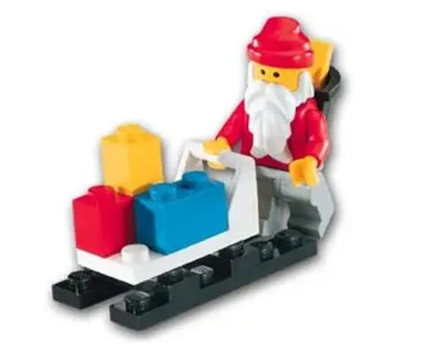 Santa Claus and Sleigh Image