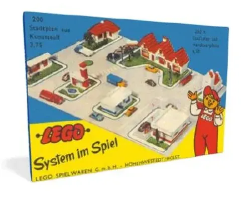 LEGO Town Plan Board, Plastic Image