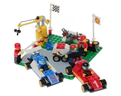 Formula 1 Pit Stop Image