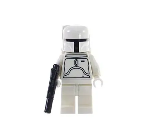 White Boba Fett Figure Image