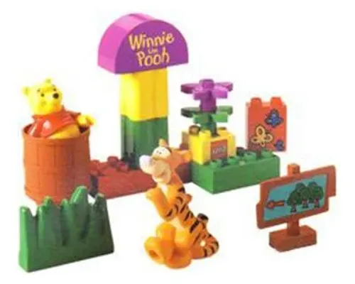 Pooh and Tigger Play Hide and Seek Image