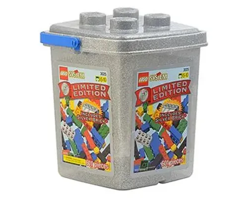 Limited Edition Silver Brick Bucket Image