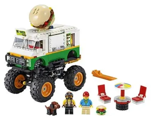 Monster Burger Truck Image