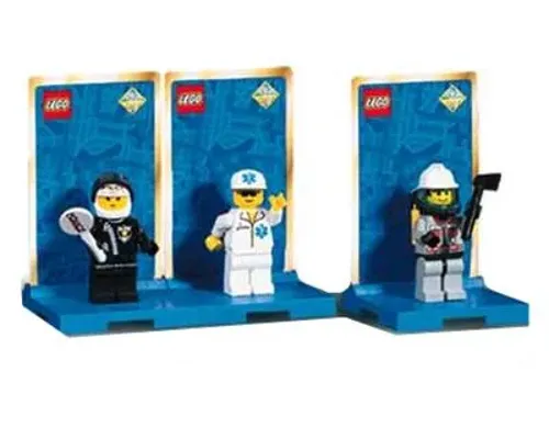 Three Minifig Pack - City #1 Image