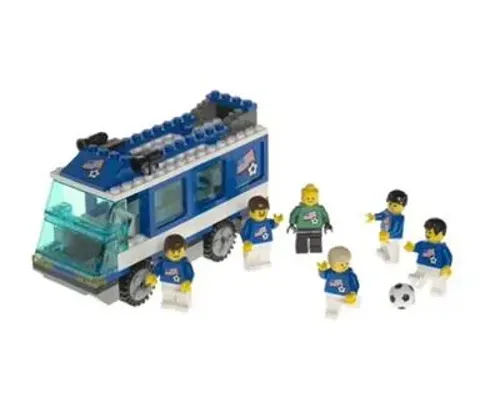 Blue Team Bus Image