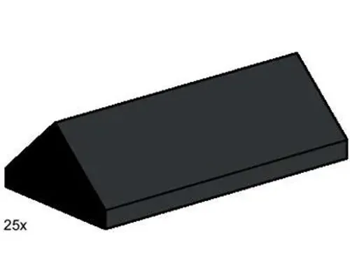 2x4 Ridge Roof Tiles Steep Sloped Black Image