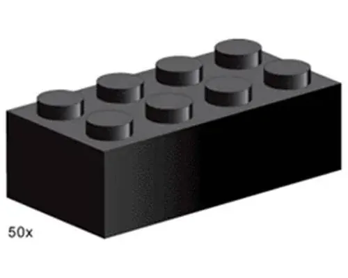 2x4 Black Bricks Image