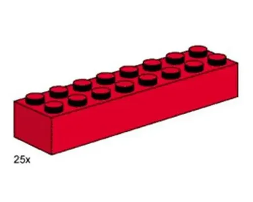 2x8 Red Bricks Image