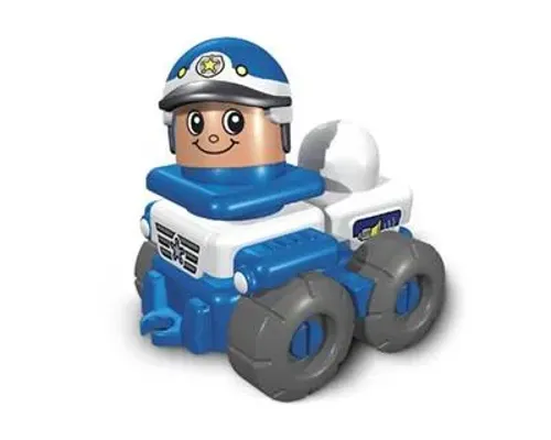 Friendly Police Car Image