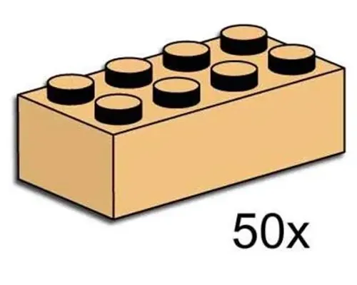 2x4 Tan Bricks Image