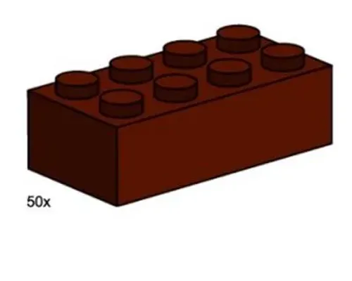 2x4 Brown Bricks Image