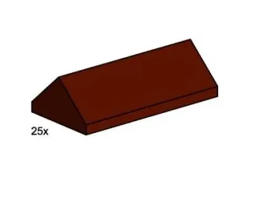 2x4 Ridge Roof Tiles Steep Sloped Brown Image