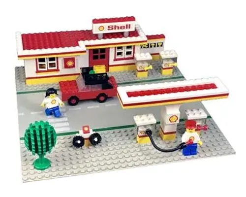 Shell Service Station Image