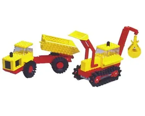 Excavator and Dumper Image