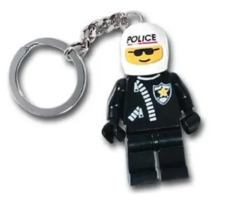 Police Officer Key Chain Image