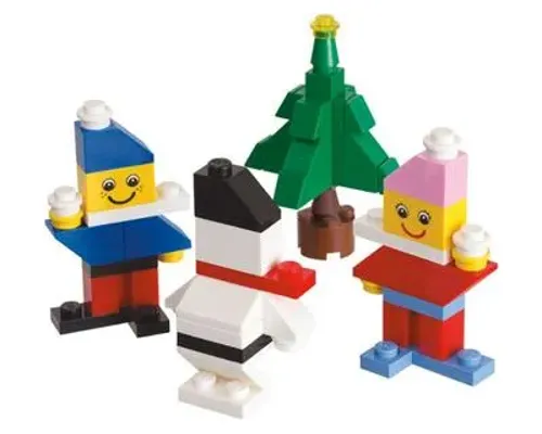 Snowman Building Set Image