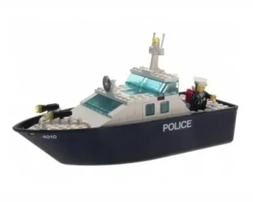 Police Rescue Boat Image