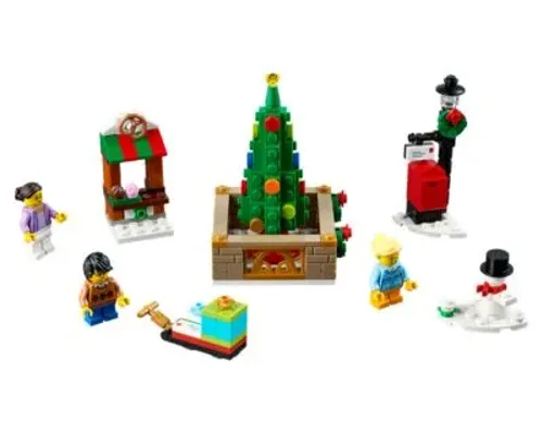 Christmas Town Square Image