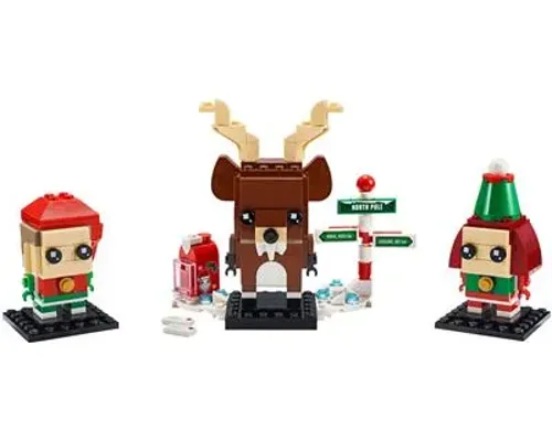 Reindeer, Elf and Elfie Image