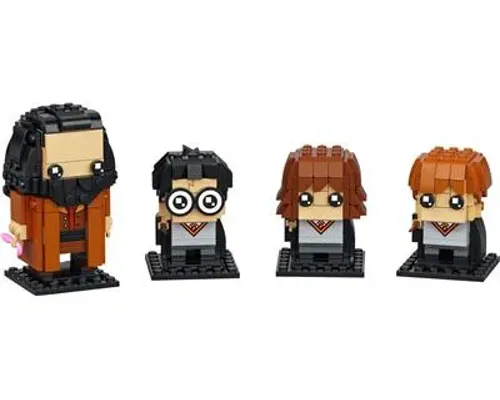 Harry, Hermione, Ron & Hagrid Image