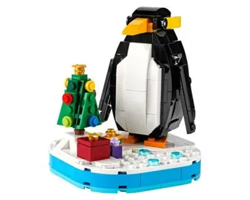 Christmas Penguin Image