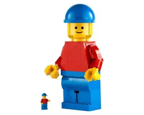 Up-Scaled LEGO Minifigure Image