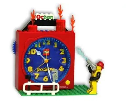 Jack Stone Fireman Clock Image