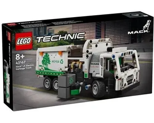 Mack LR Electric Garbage Truck Image