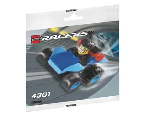 Blue LEGO Car Image