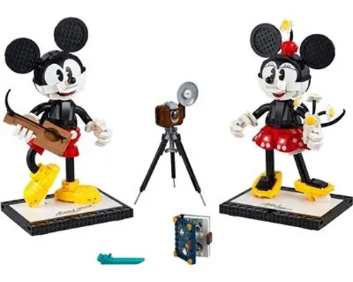 Mickey Mouse and Minnie Mouse Image