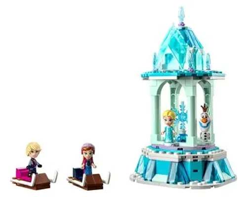 Anna and Elsa's Magical Carousel Image