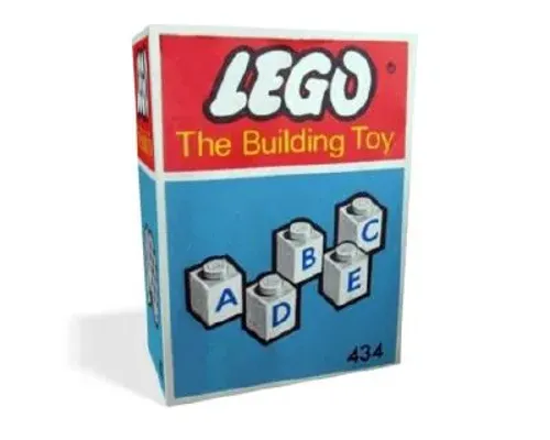 50 lettered bricks (The Building Toy) Image