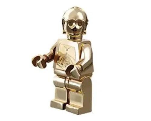 Gold Chrome Plated C-3PO Image