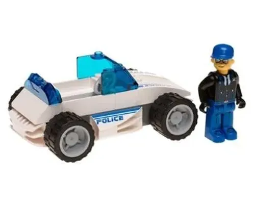 Speedy Police Car Image