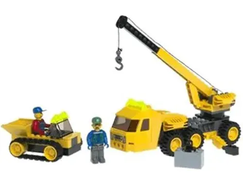 Outrigger Construction Crane Image