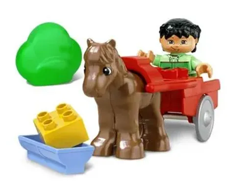 Pony and Cart Image