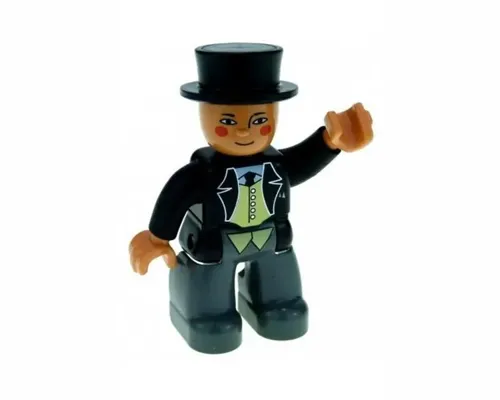 Duplo Figure Lego Ville, Male, Thomas & Friends Sir Topham Hatt (4506027) Image