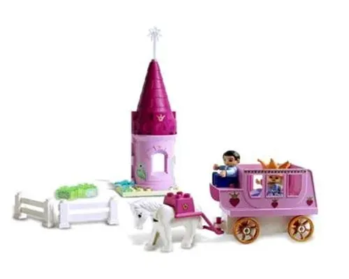 Princess' Horse and Carriage Image